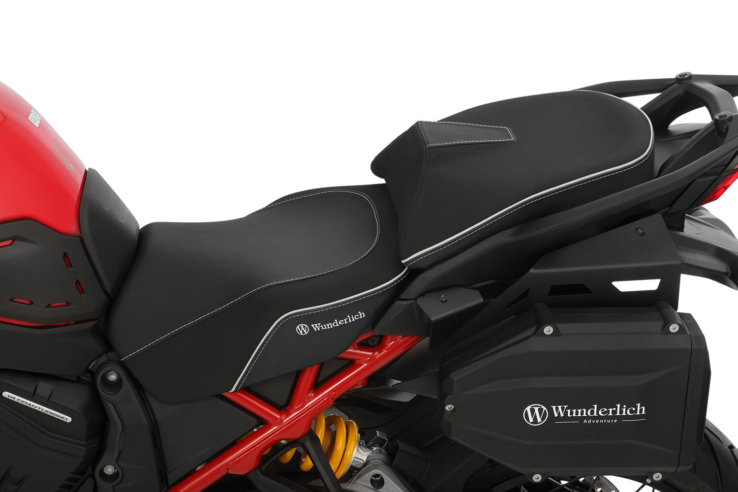 Wunderlich passenger seat AKTIVKOMFORT - black