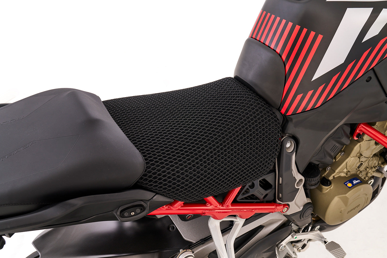Seat cover COOL COVER - black - rider seat