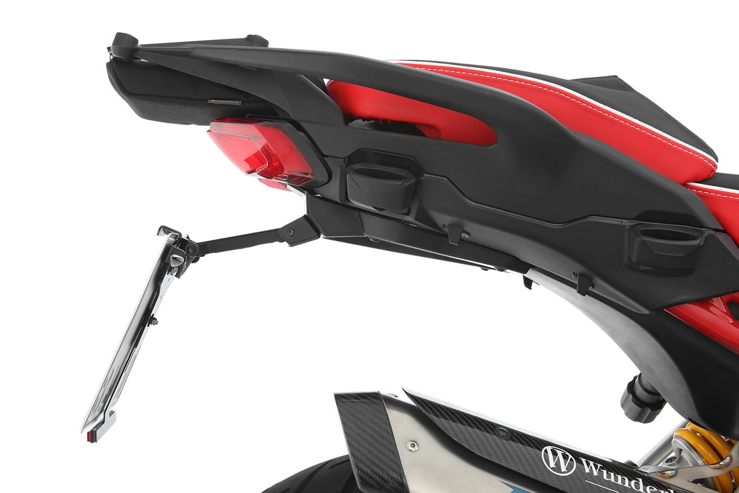 Wunderlich SPORT tail section - black - M5 Screw thread