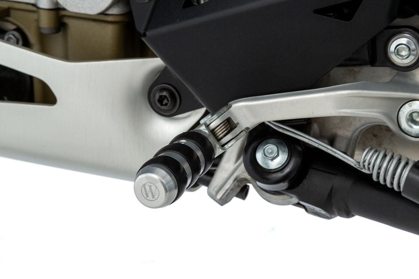 Wunderlich TOURING gear-shift extension - silver