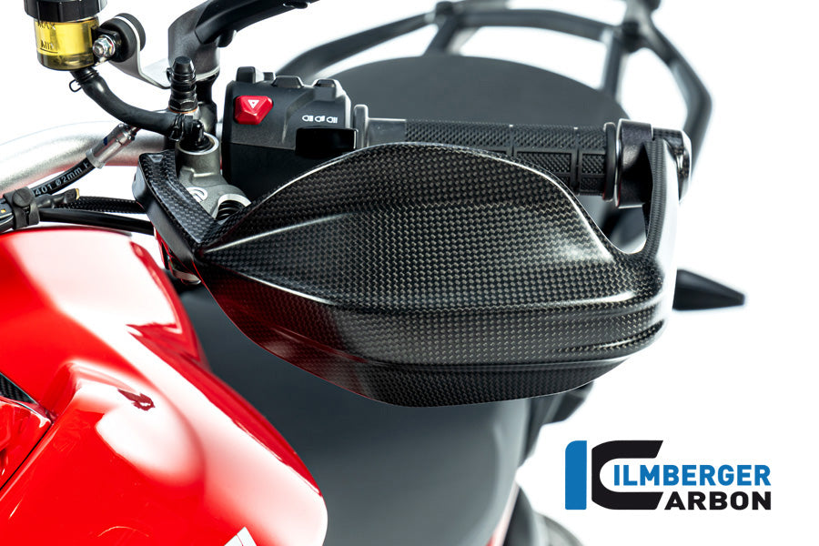 Ilmberger hand protector - carbon - left