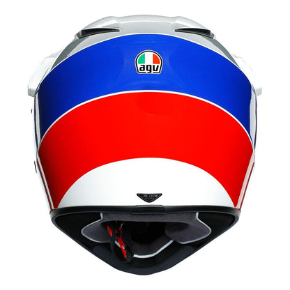 AGV AX9 Helmet - ATLANTE (WHITE/BLUE/RED)