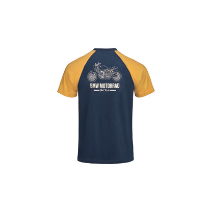 Flat Track T-shirt, Navy, L (76615B67576) - 2