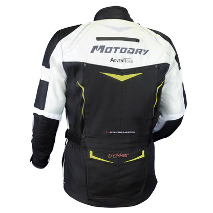 MotoDry ADVENT-TOUR Jacket TREKKER BLACK/GREY/FLURO