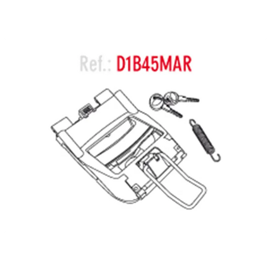 SHAD Replacement Lock System Suit SH45/SH40