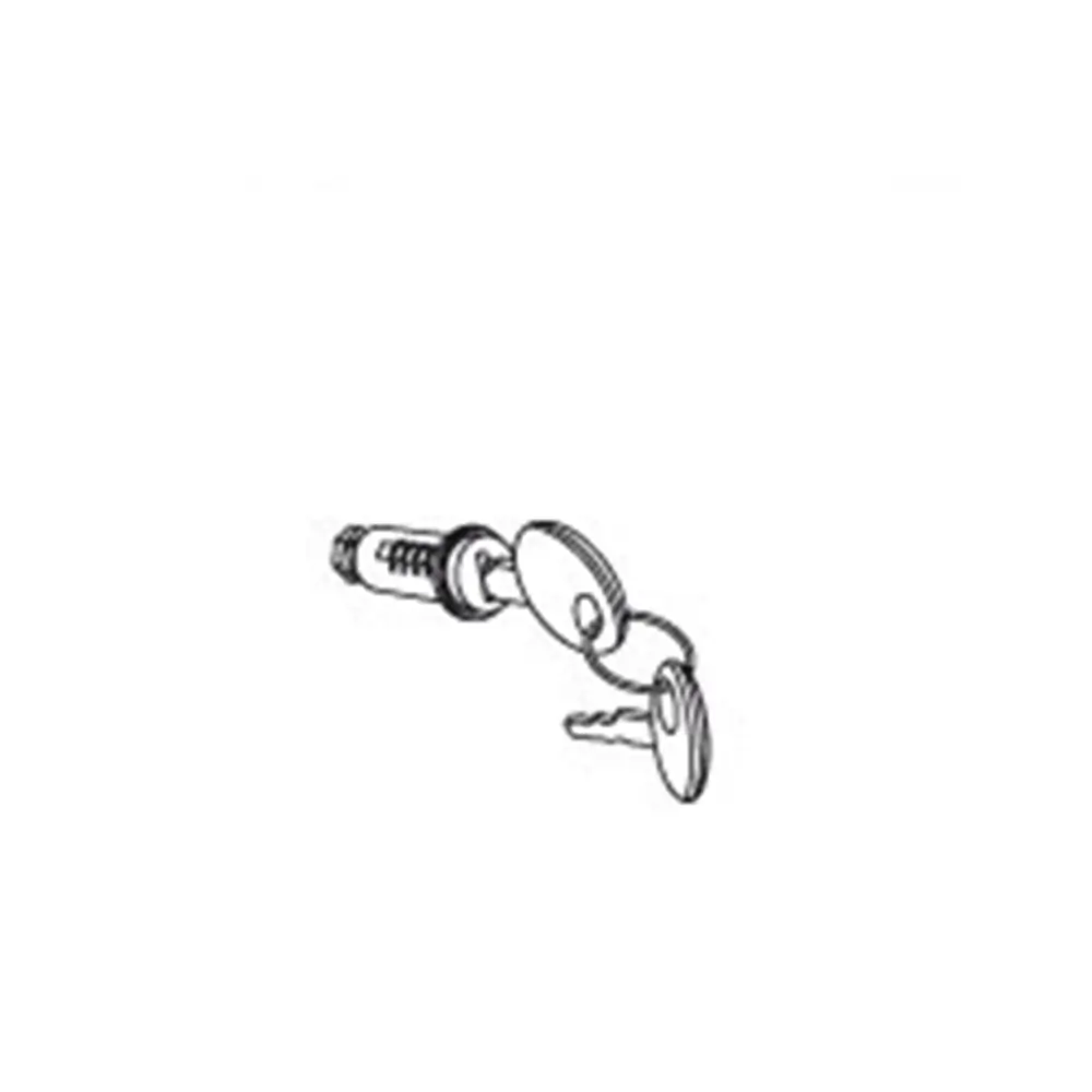 SHAD Lock Cylinder/Key Set Suit SH29/34/39/40/45/47