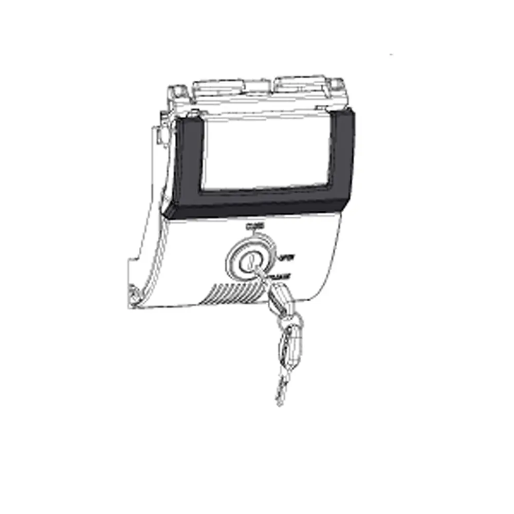 SHAD Replacement Lock System for SH48 Top Case Dark Grey Premium