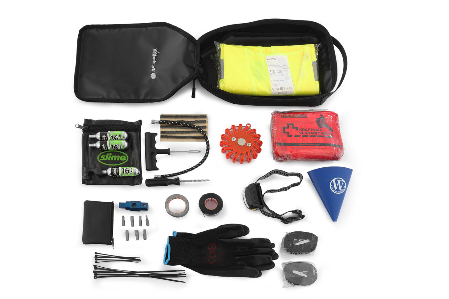 Wunderlich inner pocket for tookgox - black - without breakdown kit