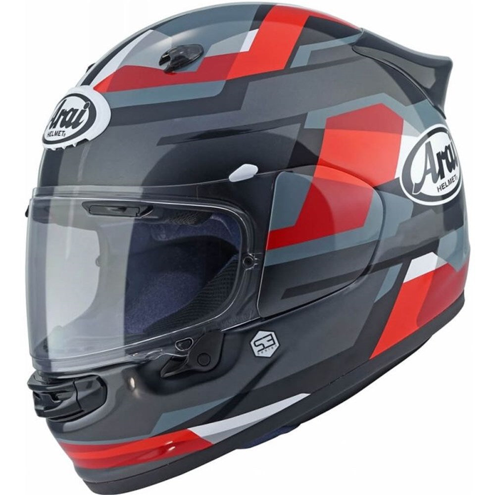 ARAI Quantic Helmet Abstract (Red)