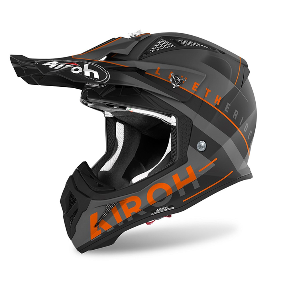 AIROH AVIATOR ACE ‘AMAZE’ ORANGE MATT