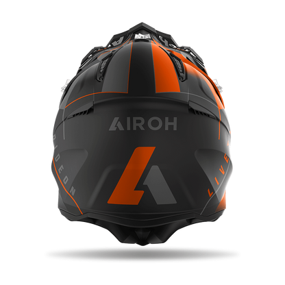 AIROH AVIATOR ACE ‘AMAZE’ ORANGE MATT