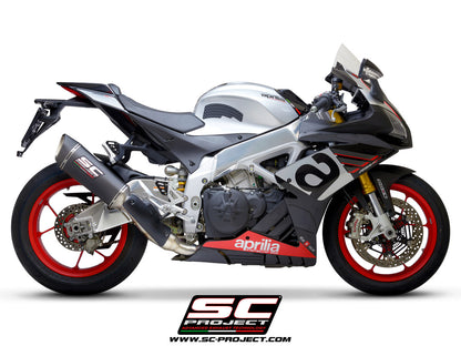 APRILIA RSV4 1100 Factory (2019 - 2020) SC1-R Muffler, with carbon fibre end cap