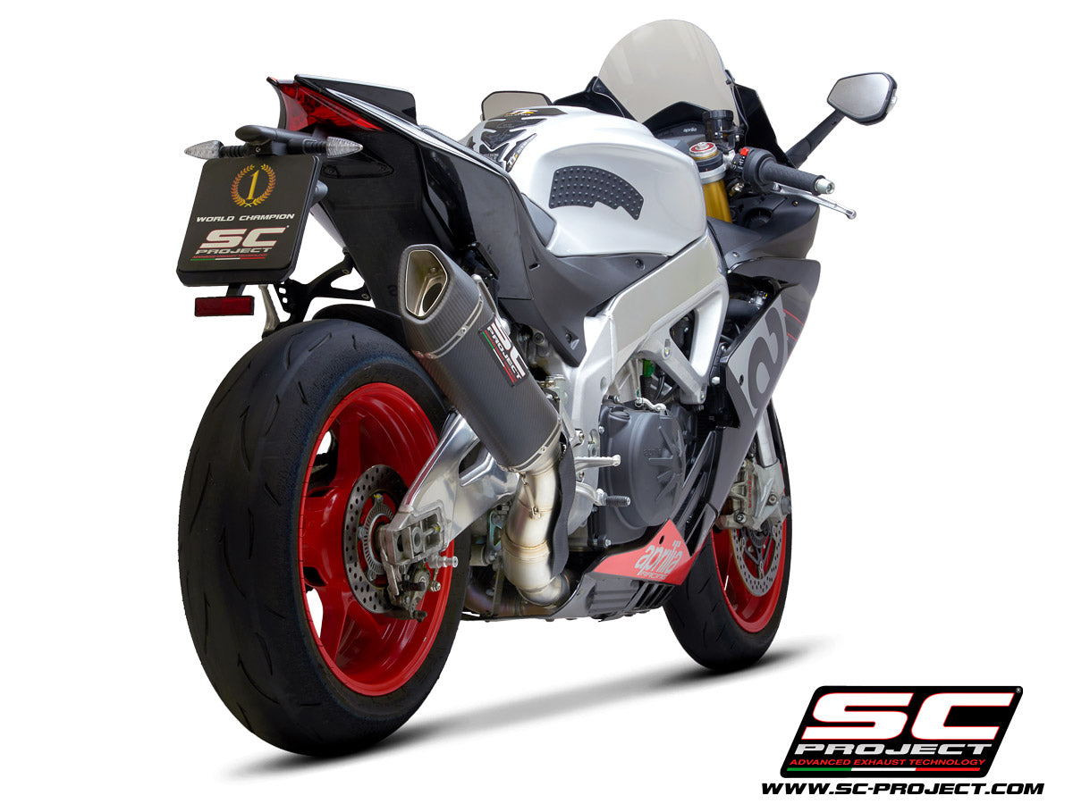 APRILIA RSV4 1100 Factory (2019 - 2020) SC1-R Muffler, with carbon fibre end cap
