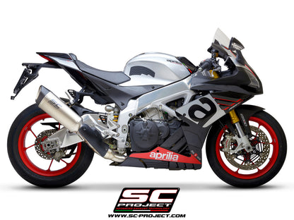 APRILIA RSV4 1100 Factory (2019 - 2020) SC1-R Muffler, with carbon fibre end cap