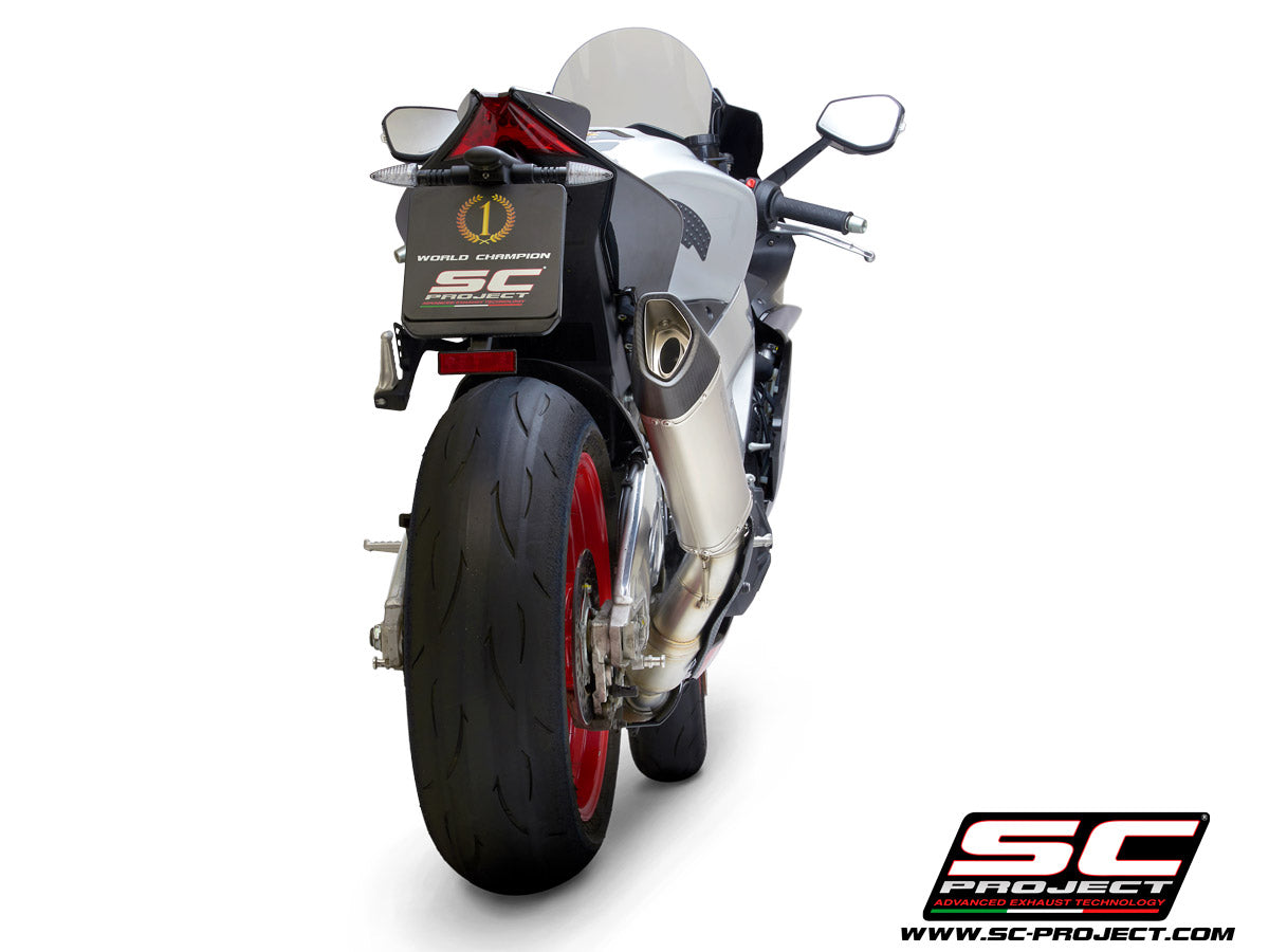 APRILIA RSV4 1100 Factory (2019 - 2020) SC1-R Muffler, with carbon fibre end cap