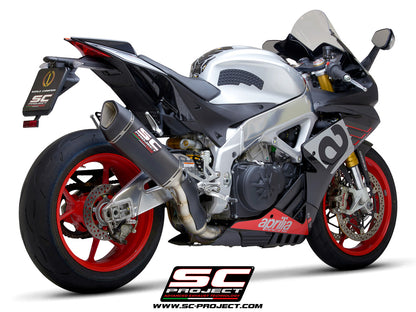 APRILIA RSV4 1100 Factory (2019 - 2020) SC1-R Muffler, with carbon fibre end cap