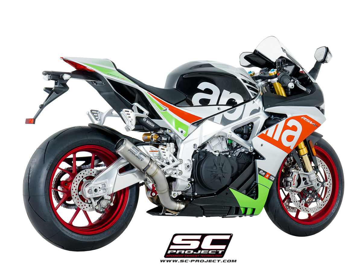 APRILIA RSV4 (2017) - RF - RR CR-T Muffler, High Position