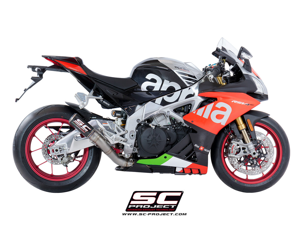 APRILIA RSV4 (2018 - 2020) - RF - RR CR-T Muffler, high position