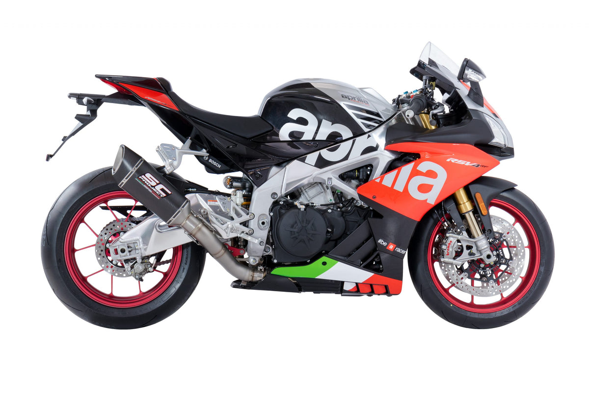 APRILIA RSV4 (2018 - 2020) - RF - RR SC1-R Muffler, with carbon fibre end cap