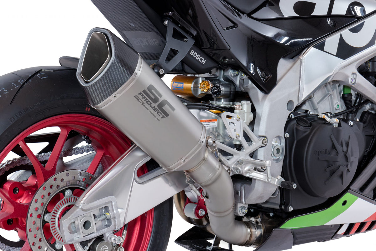 APRILIA RSV4 (2018 - 2020) - RF - RR SC1-R Muffler, with carbon fibre end cap