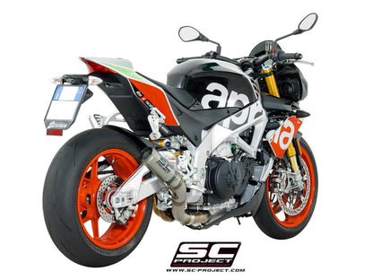 APRILIA TUONO V4 1100 (2017 - 2020) - FACTORY - RR CR-T Muffler, High Position