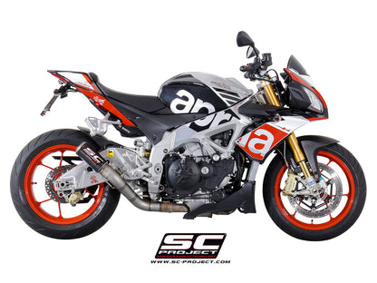 APRILIA TUONO V4 (2015 - 2016) - FACTORY - RR CR-T Muffler, with titanium end cap