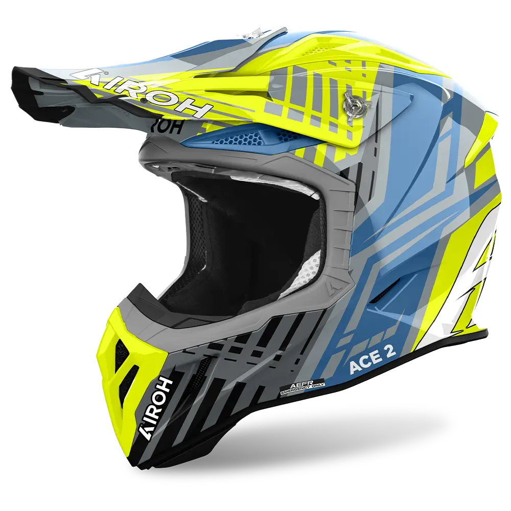 AIROH AVIATOR ACE 2 PROUD YELLOW GLOSS
