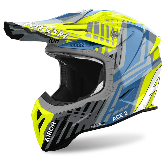 AIROH AVIATOR ACE 2 PROUD YELLOW GLOSS