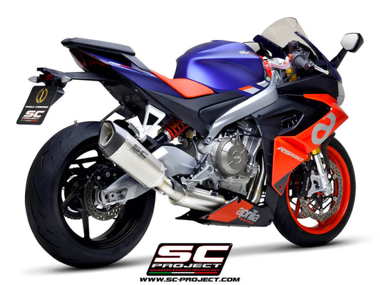 APRILIA RS 660 (2020 - 2024) Full exhaust system 2-1, with SC1-R Muffler - Euro 5