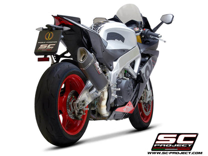 APRILIA RSV4 (2018 - 2020) - RF - RR SC1-R Muffler, with carbon fiber end cap