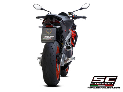 APRILIA TUONO 660 (2021-2024) Full exhaust system 2-1, titanium, with CR-T Muffler