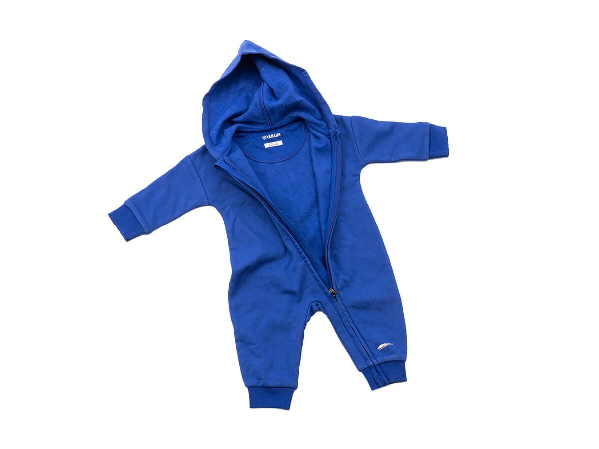Yamaha Racing Hooded Baby Jumpsuit