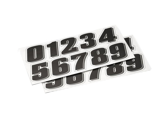 Number Plate Sticker Kit