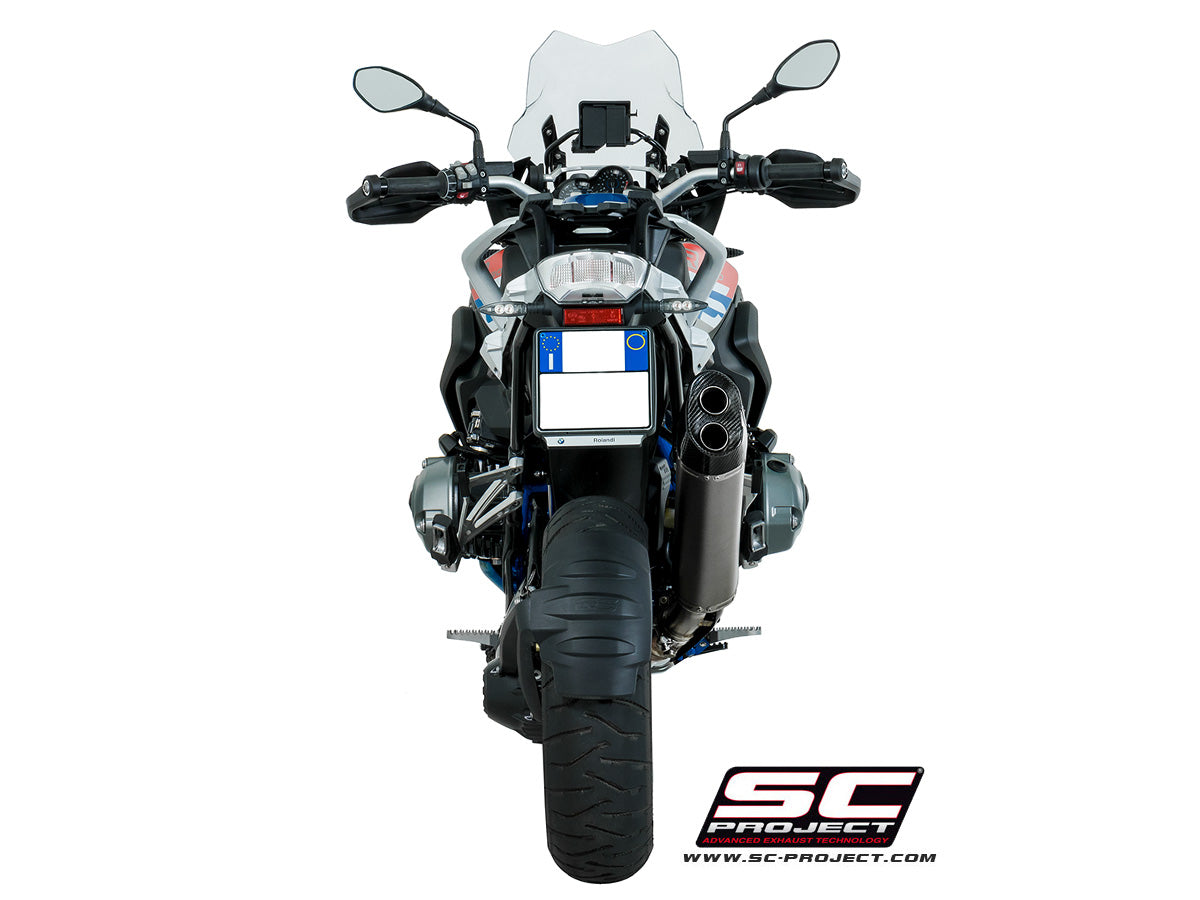 BMW R 1200 GS (2013 - 2016) - ADVENTURE Adventure Muffler, Titanium, with carbon fibre end cap