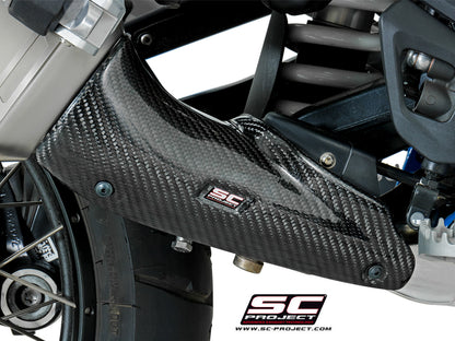 BMW R 1200 GS (2017 - 2018) - Adventure Muffler, Titanium, with Carbon fibre end cap