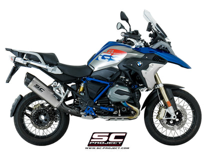BMW R 1200 GS (2017 - 2018) - Adventure Muffler, Titanium, with Carbon fibre end cap