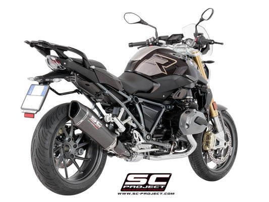 BMW R 1200 R (2017 - 2018) - RS SC1-R Muffler, with Carbon fibre end cap