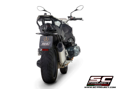 BMW R 1250 R (2019 - 2020) - RS X-Plorer II Muffler with Carbon fibre end cap