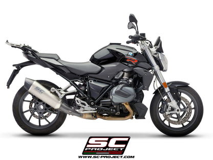 BMW R 1250 R (2019 - 2020) - RS X-Plorer II Muffler with Carbon fibre end cap