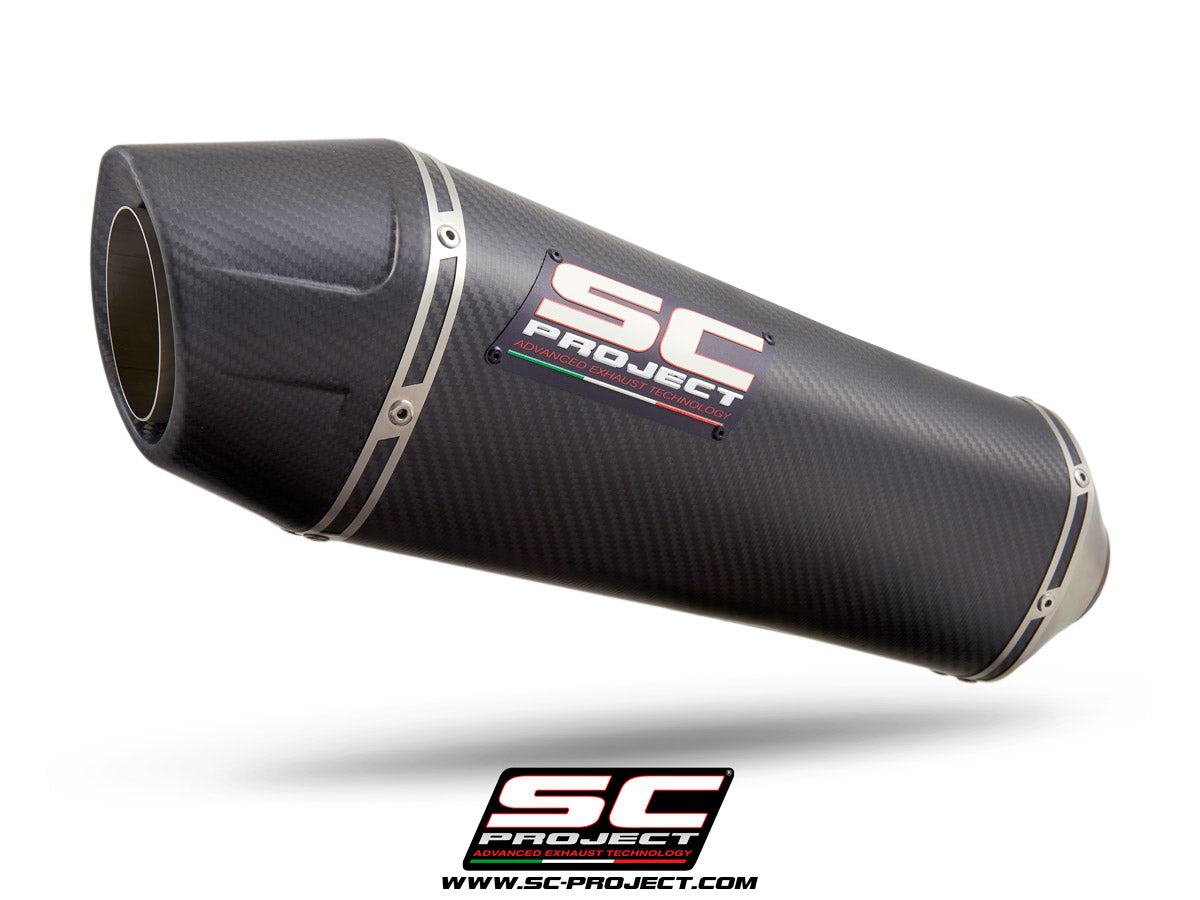 BMW R 1250 R (2019 - 2020) - RS X-Plorer II Muffler with Carbon fibre end cap