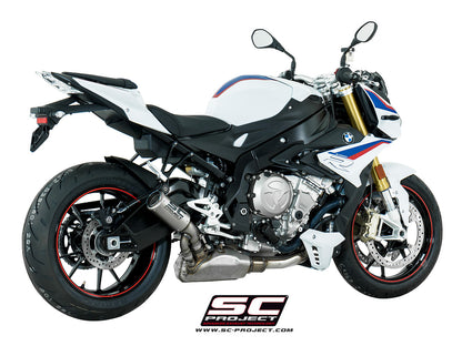 BMW S 1000 R (2017 - 2020) CR-T Muffler, with Titanium link pipe