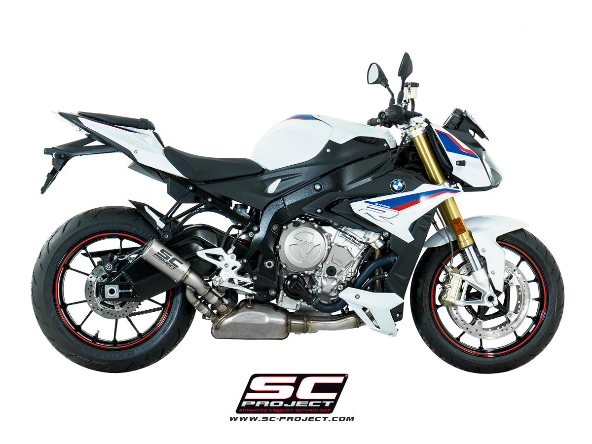BMW S 1000 R (2017 - 2020) CR-T Muffler, with Titanium link pipe