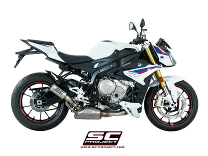BMW S 1000 R (2017 - 2020) CR-T Muffler, with Titanium link pipe