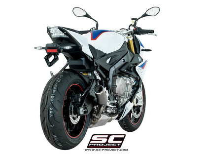 BMW S 1000 R (2017 - 2020) CR-T Muffler, with Titanium link pipe