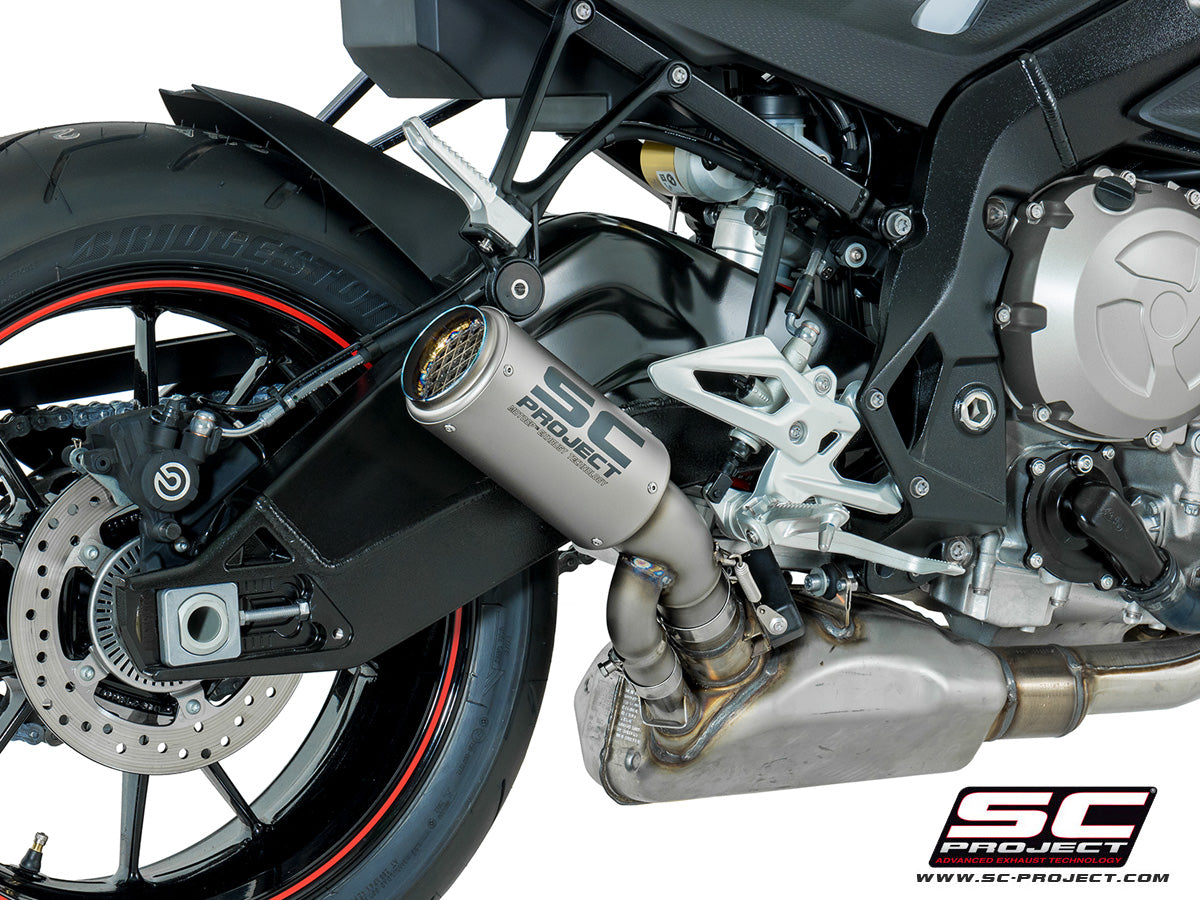 BMW S 1000 R (2017 - 2020) CR-T Muffler, with Titanium link pipe