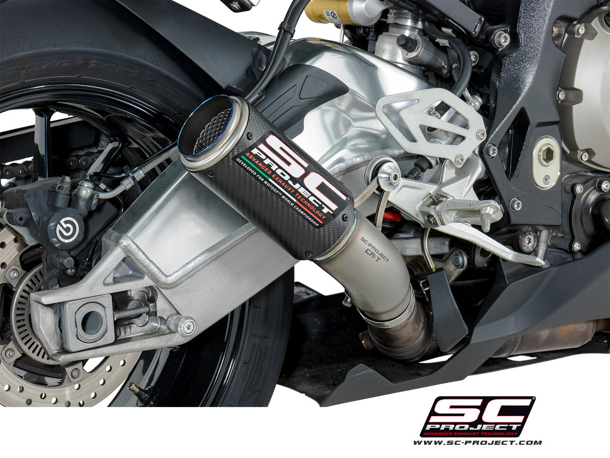BMW S 1000 RR (2015 - 2016) CR-T Muffler with full titanium link pipe