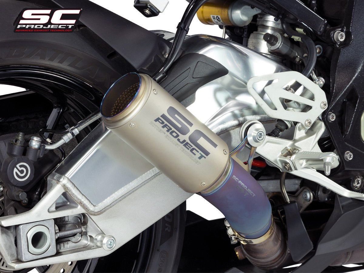 BMW S 1000 RR (2015 - 2016) CR-T Muffler with full titanium link pipe