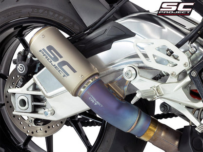 BMW S 1000 RR (2015 - 2016) CR-T Muffler with full titanium link pipe