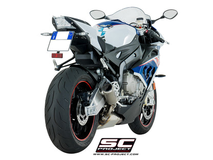 BMW S 1000 RR (2017 - 2018) CR-T Muffler, with full titanium link pipe