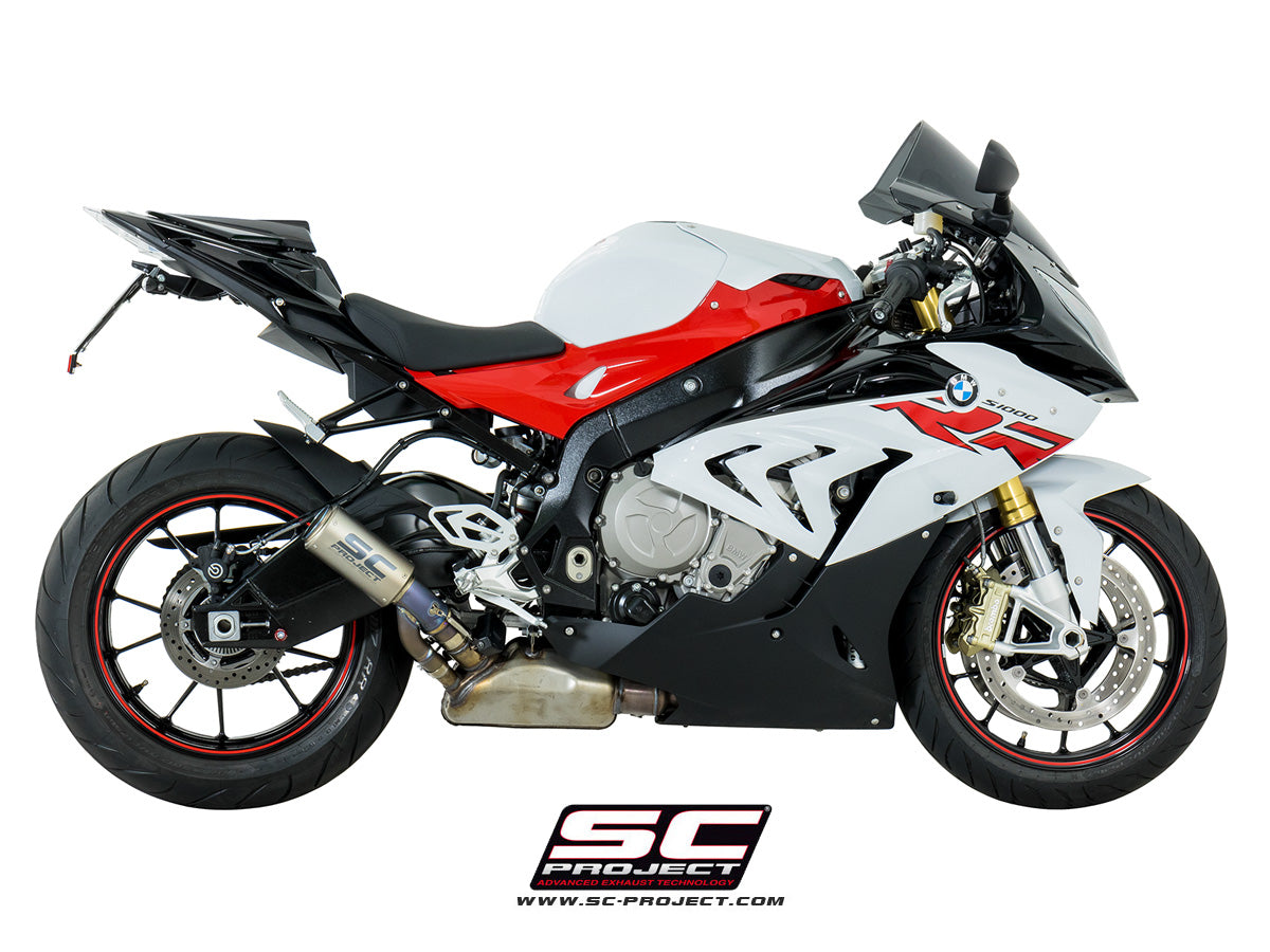 BMW S 1000 RR (2017 - 2018) CR-T Muffler, with full titanium link pipe